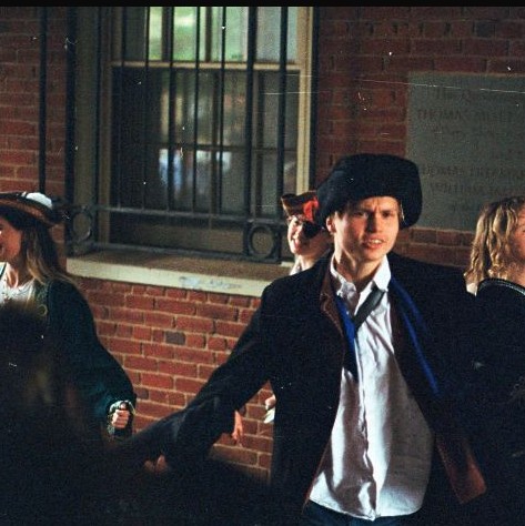 A photo of me performing with ARRR!!!.