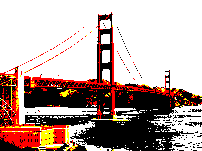 A naive quantization of our image.